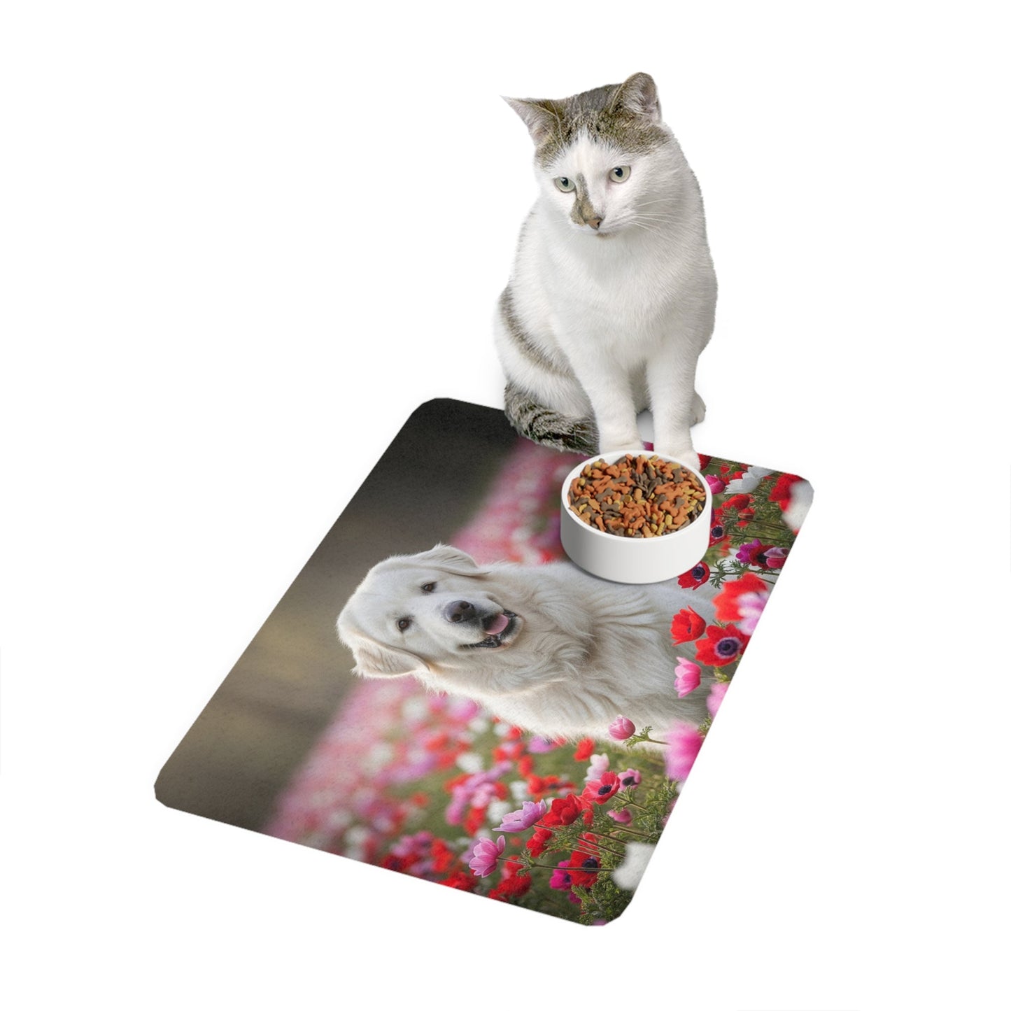 Pet Food Mat (12x18) - Maremma Sheepdog