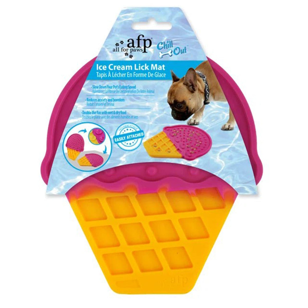 Chill Out - Ice Cream Dog Lick Mat Summer Slow Feeder for