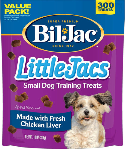 Training Dog Treats Bil-Jac Little Jacks Soft 10oz USA 🐔