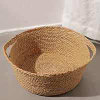 Cat Round Rattan Hanging Hammock