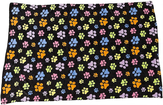 Spot Snuggler Rainbow Paw Blanket 40x60 - Dog Blanket - The Family Pet