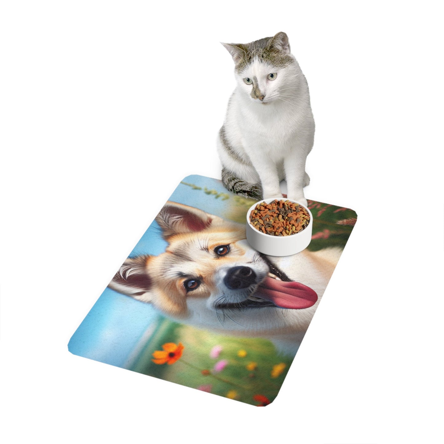 Pet Food Mat (12x18) - Canaan Dog