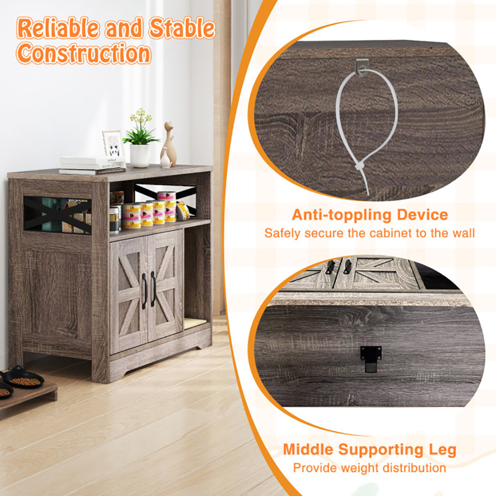 Cat Litter Box Enclosure Hidden Cat Washroom Furniture With