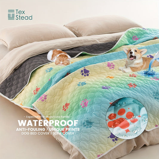 Ultimate Reversible Dog Bed Cover - Waterproof, Washable,