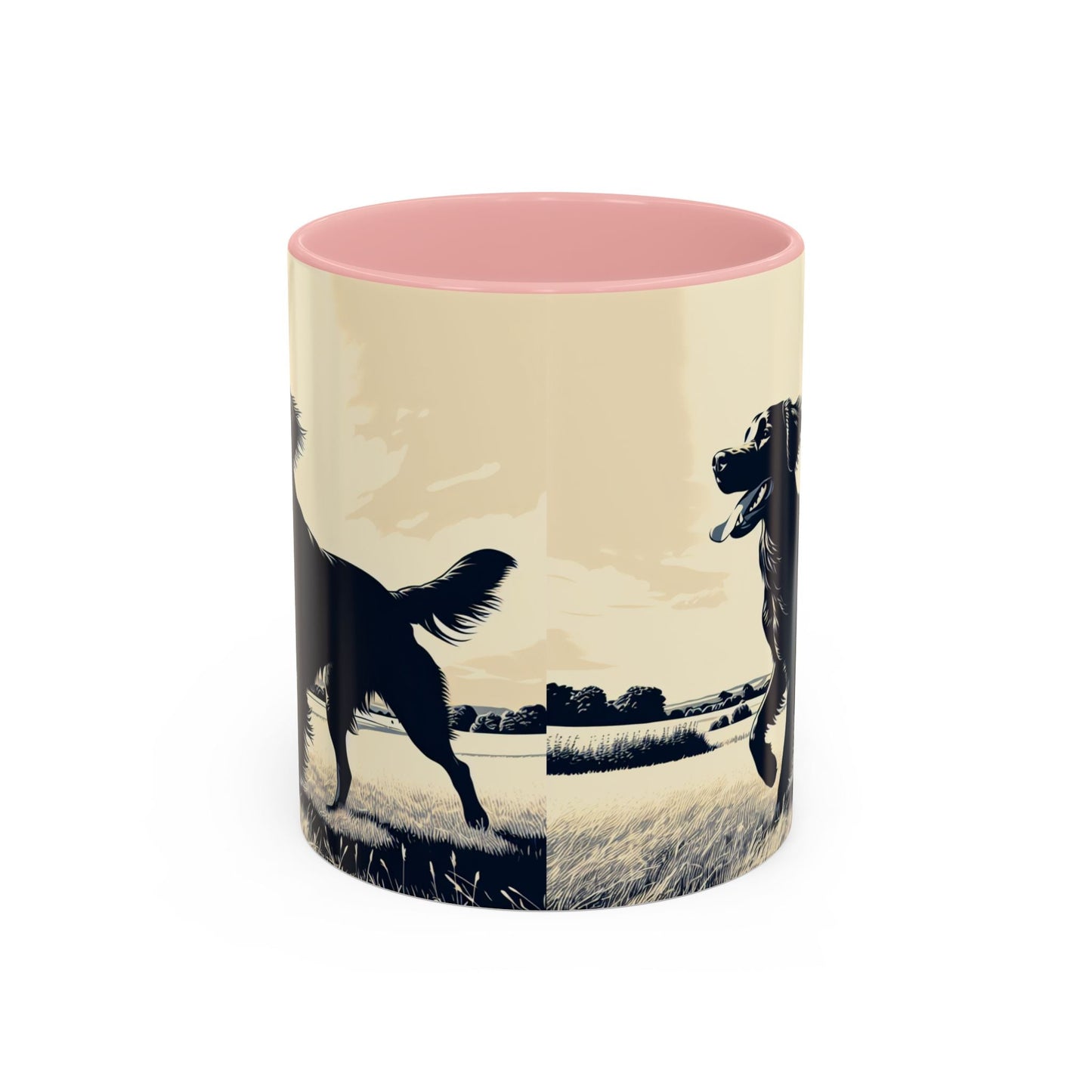 Flat Coated Retriever Accent Coffee Mug - Perfect Gift for