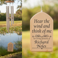 Family Pet Cat and Dog Commemorative Wind Chime Decorative