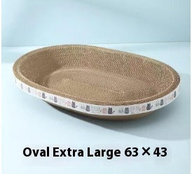 Cat Scratch Board And Cat Nest Integrated, Wear-resistant An