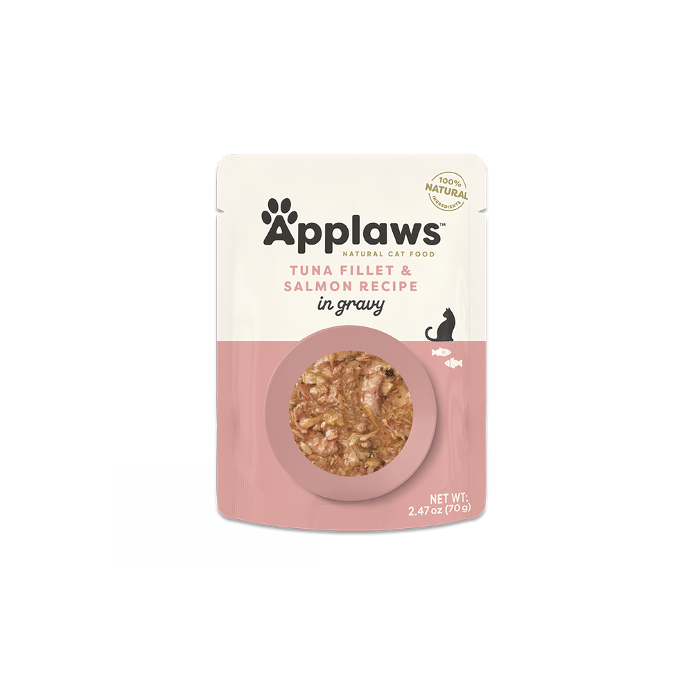 Applaws Cat Flakes Tuna & Salmon Pouch (2.47oz)