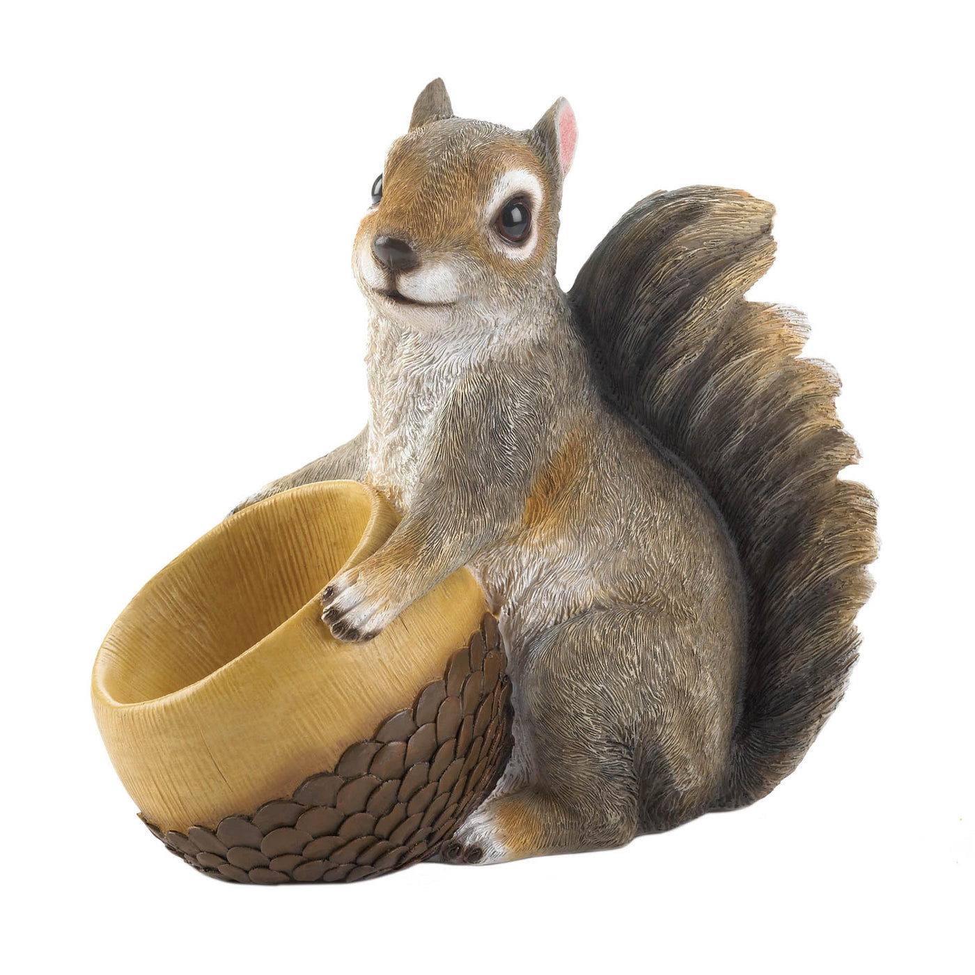 Bird Feeder – Squirrel and Acorn Design for Outdoor Garden