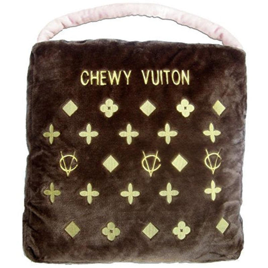 Brown Chewy V Handbag Pet Bed