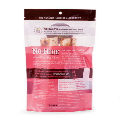 Earth Animal No Hide Medium Salmon Dog Rolls (2pk) (4.2oz)