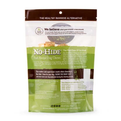 Earth Animal No Hide Medium Pork Dog Rolls (2pk) (4.2oz)