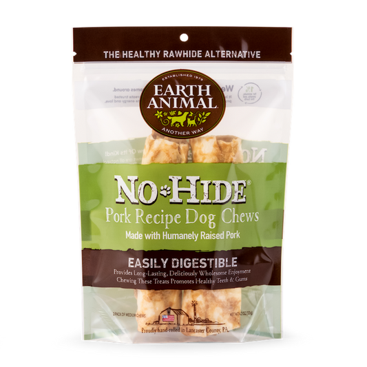 Earth Animal No Hide Medium Pork Dog Rolls (2pk) (4.2oz)
