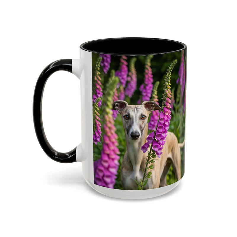 Whippet Accent Coffee Mug - Perfect Gift for Dog Lovers