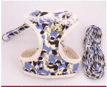 Pet Cute Chest Strap Breathable Tank Top Style Dog