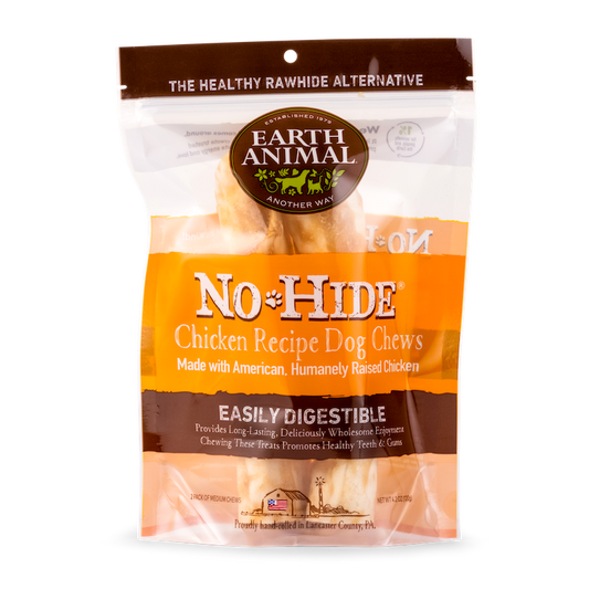 Earth Animal No Hide Medium Chicken Dog Rolls (2pk) (4.2oz)