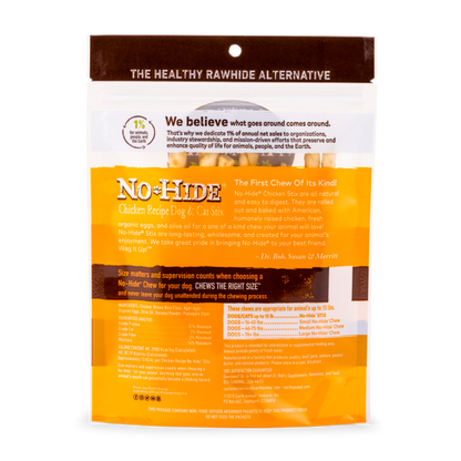 Earth Animal No Hide Chicken Pet Stix (10pk) (1.6oz)