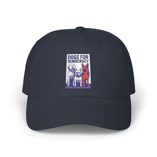 Dogs For Democracy Logo Baseball Cap (3 colors)