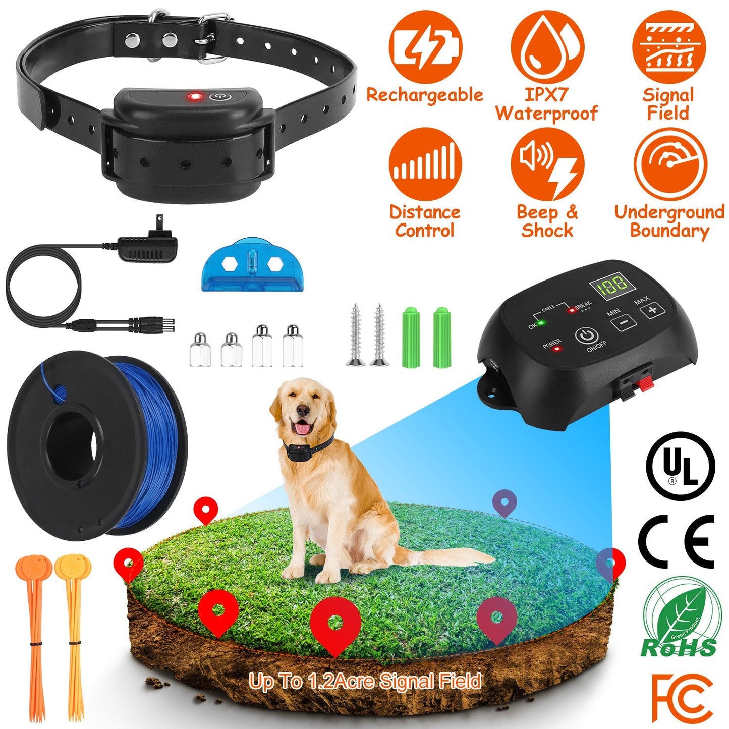 GBruno Dog Fence System Pet