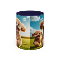 Toy Poodle Accent Coffee Mug - Perfect Gift for Dog Lovers