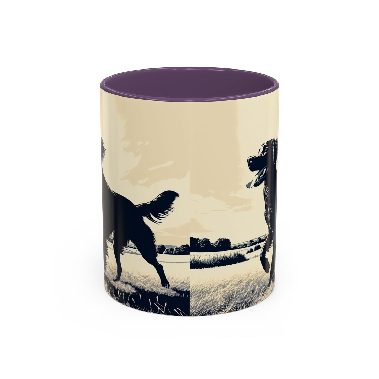 Flat Coated Retriever Accent Coffee Mug - Perfect Gift for