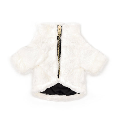 Furi Pet Coat - Bone - Pet Apparel - Elise Galleria
