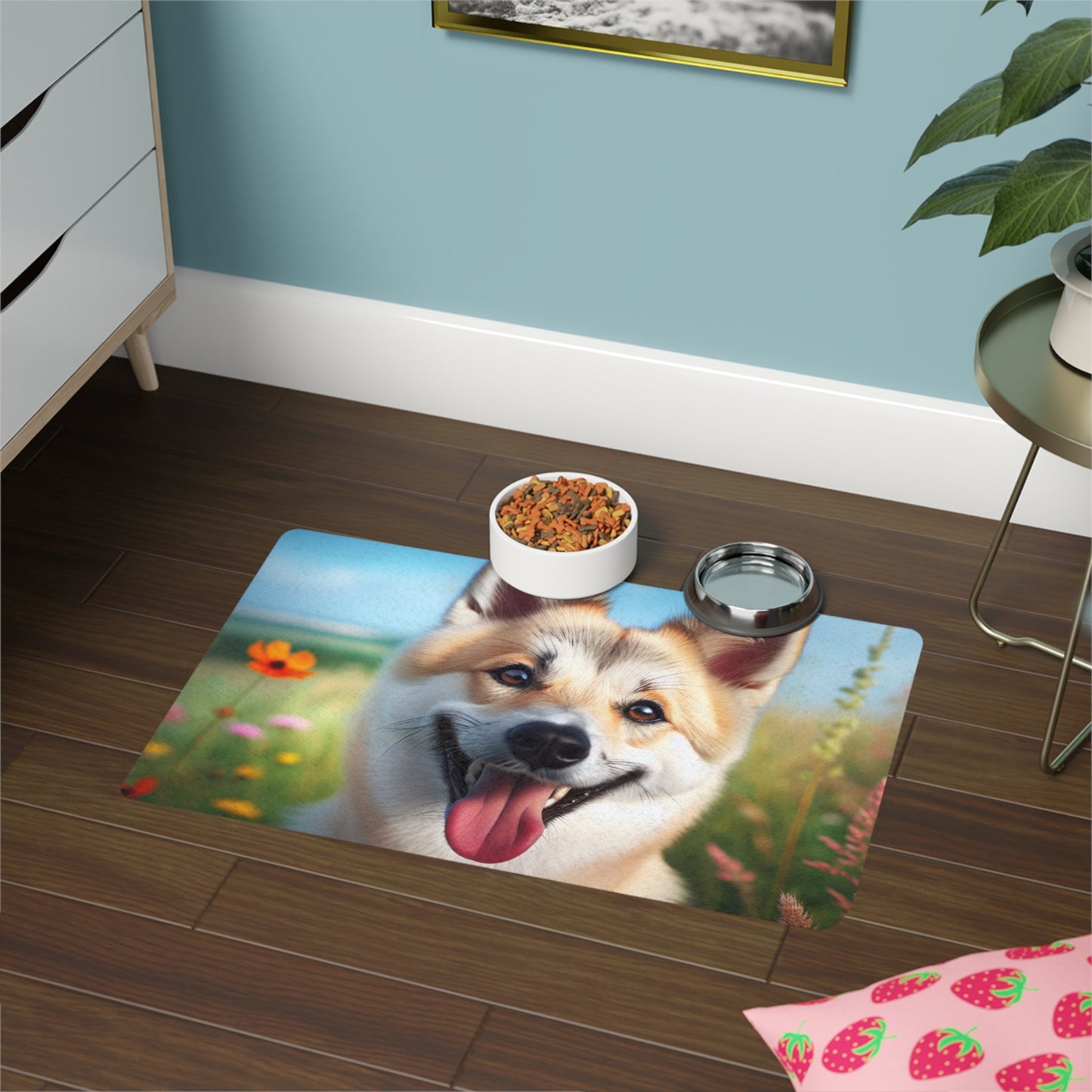 Pet Food Mat (12x18) - Canaan Dog