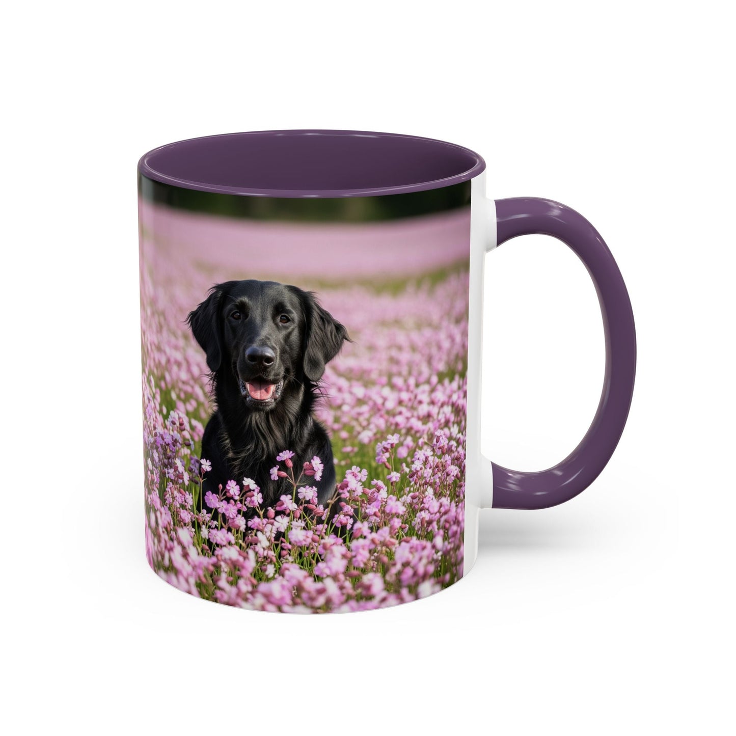 Flat Coated Retriever Accent Coffee Mug - Perfect Gift for