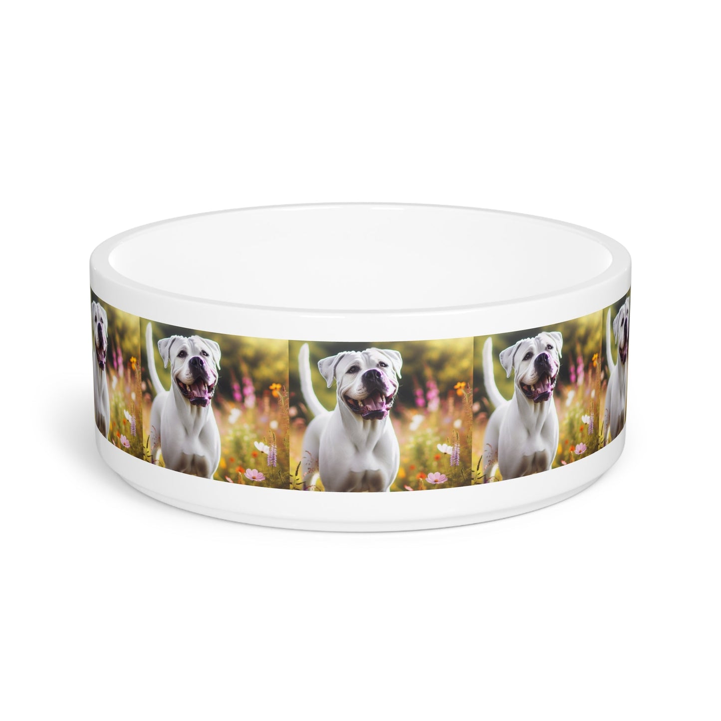 Dogo Argentino Pet Bowl