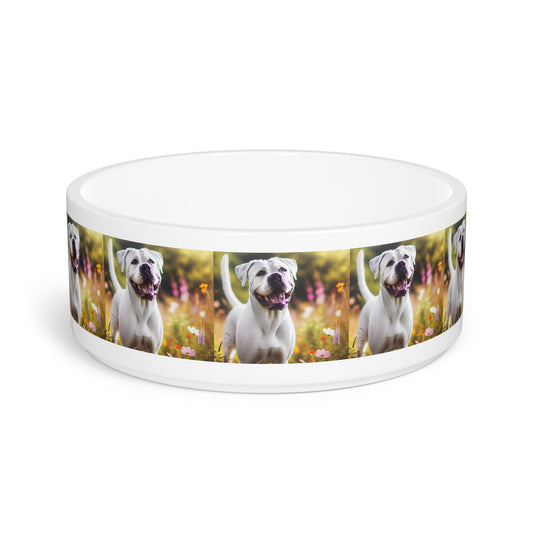 Dogo Argentino Pet Bowl