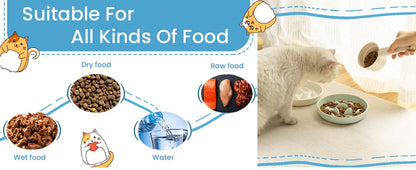 Cat Slow Feeding Bowl Anti-swallowing Healthy Diet Pet Food