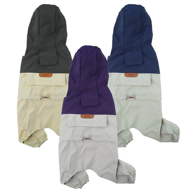 Dog Raincoat – Waterproof Stylish Adjustable Pet Jacket
