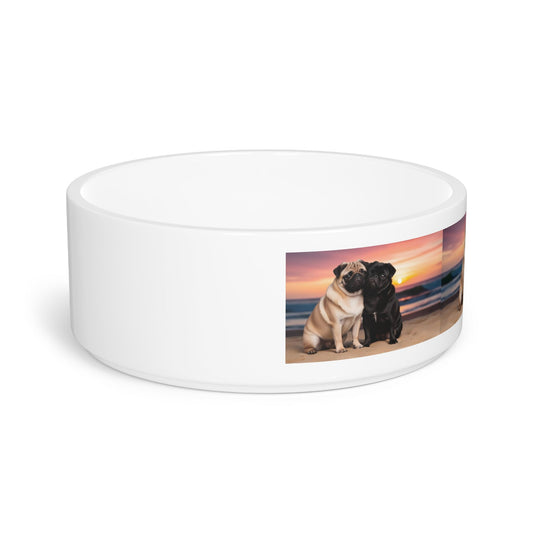 Pug Love Pet Bowl