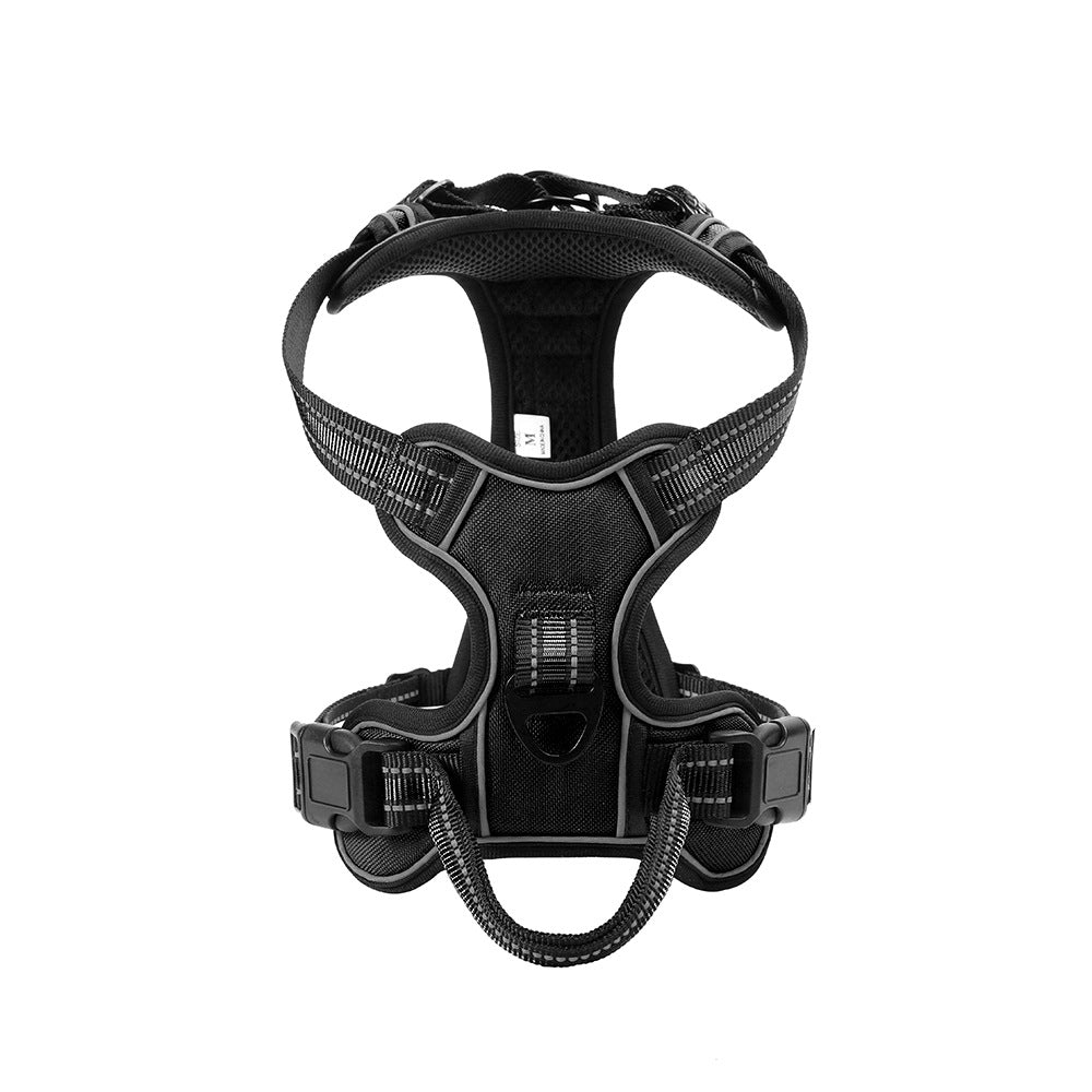 Dog Vest Chest And Back Breathable Reflective Gallus Hand