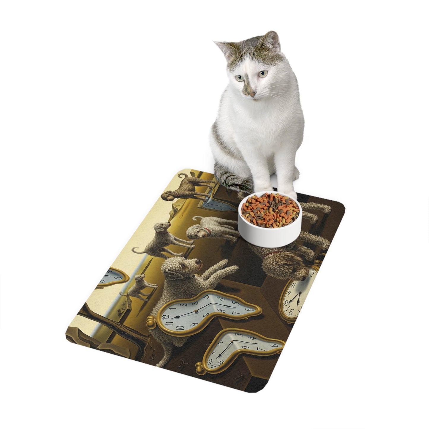 Pet Food Mat (12x18) - Spanish Water Dog