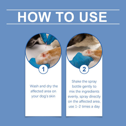 Skin Care Spray – Dog Plant Essence Cleaning Treatment