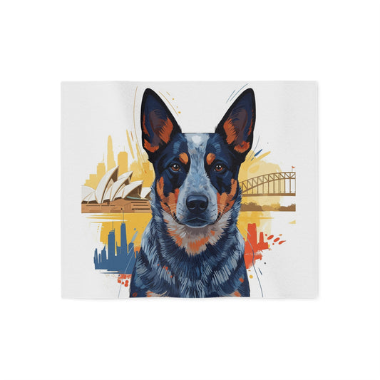 Australian Cattle Dog Sweatshirt Blanket