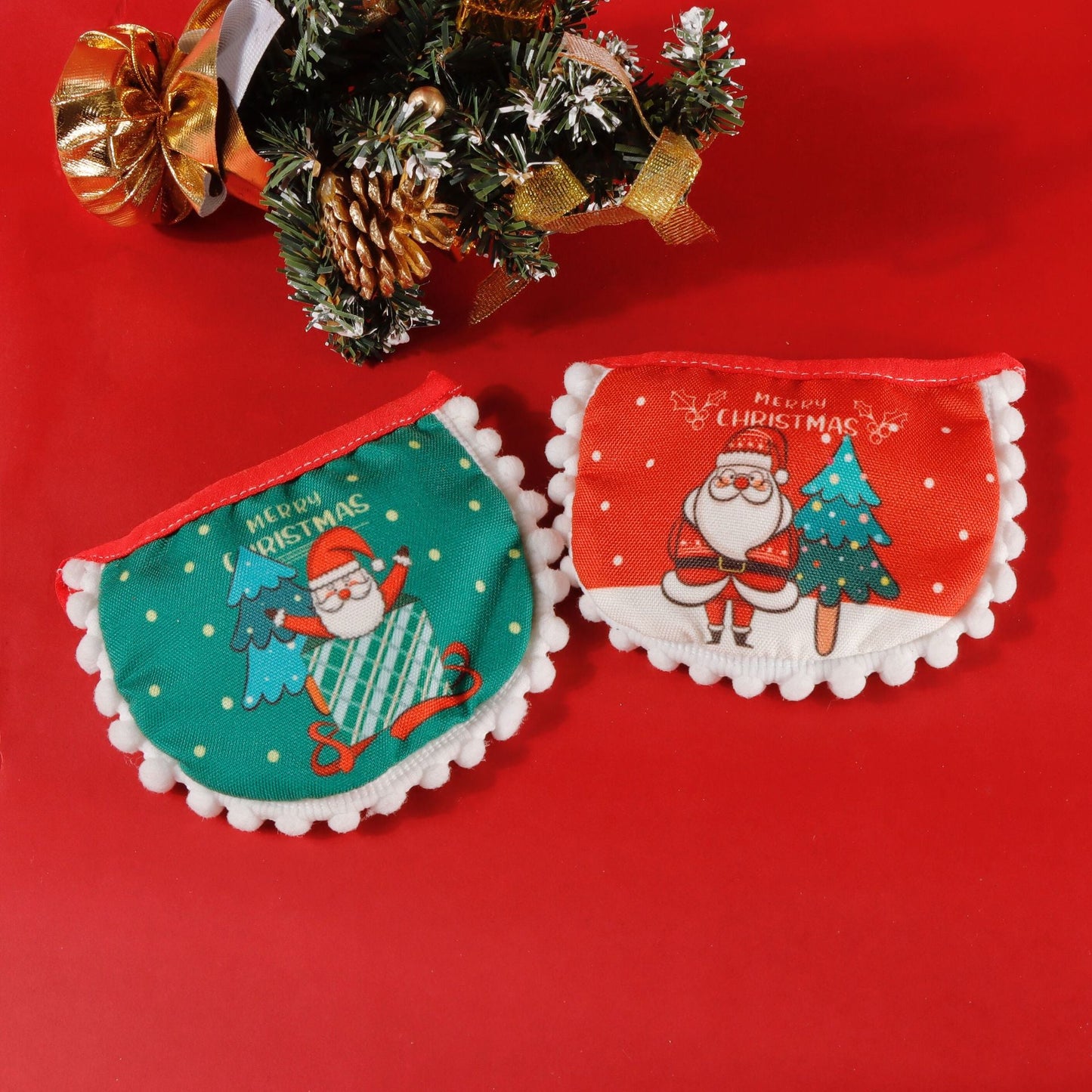 Pet Christmas Dress up, Cat Scarf, Scarf, Christmas Supplies, Hat Decorations, Dog Cute Set, Scarf