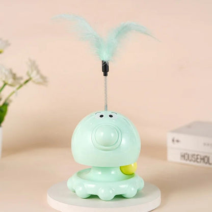 Tunnel Funny Cat Ball Leaking Food Funny Cat Stick Cat