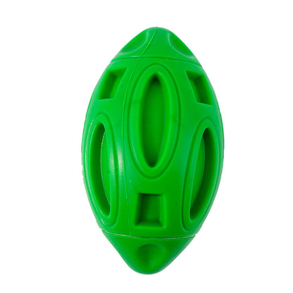 Pet Supplies Dog Toys Rubber Sounding Rugby Wear-Resistant