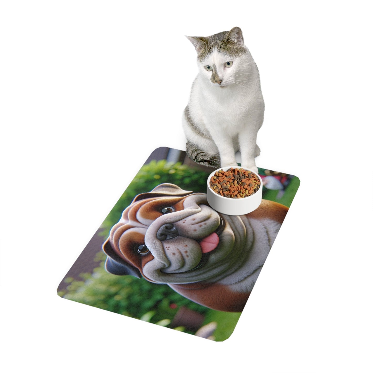 Pet Food Mat (12x18) - Olde English Bulldogge