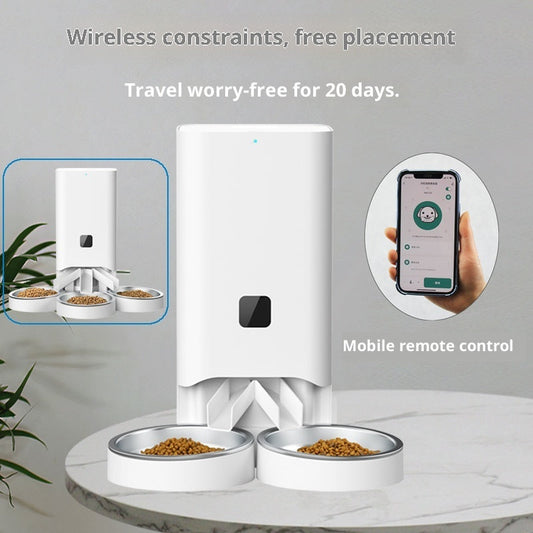 Pet Zen Smart Automatic Pet Feeder with Timed Portion Control