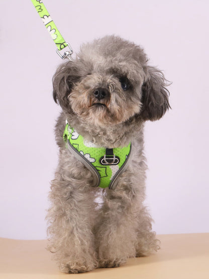 Pet's Chest-back Traction Dog Walking Chest Strap