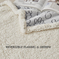 Reversible Waterproof Pet Blanket 