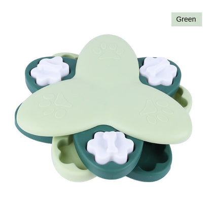 Interactive Heirloom Slow Feeder Puzzle for Dogs and Cats