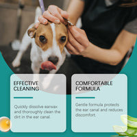 Pet Ear Wash Relieves Ear Discomfort For Cats And Dogs