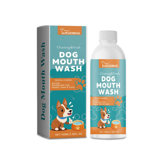 Dog Mouthwash Care Pet Oral Hygiene Cleaning Tartar Odor Dog Mouthwash - Purrfect Pet Kingdom