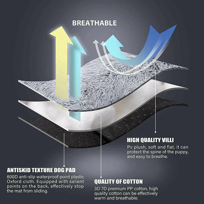 Large Dog Mat Anti-Anxiety Washable Non-Slip 🛏️