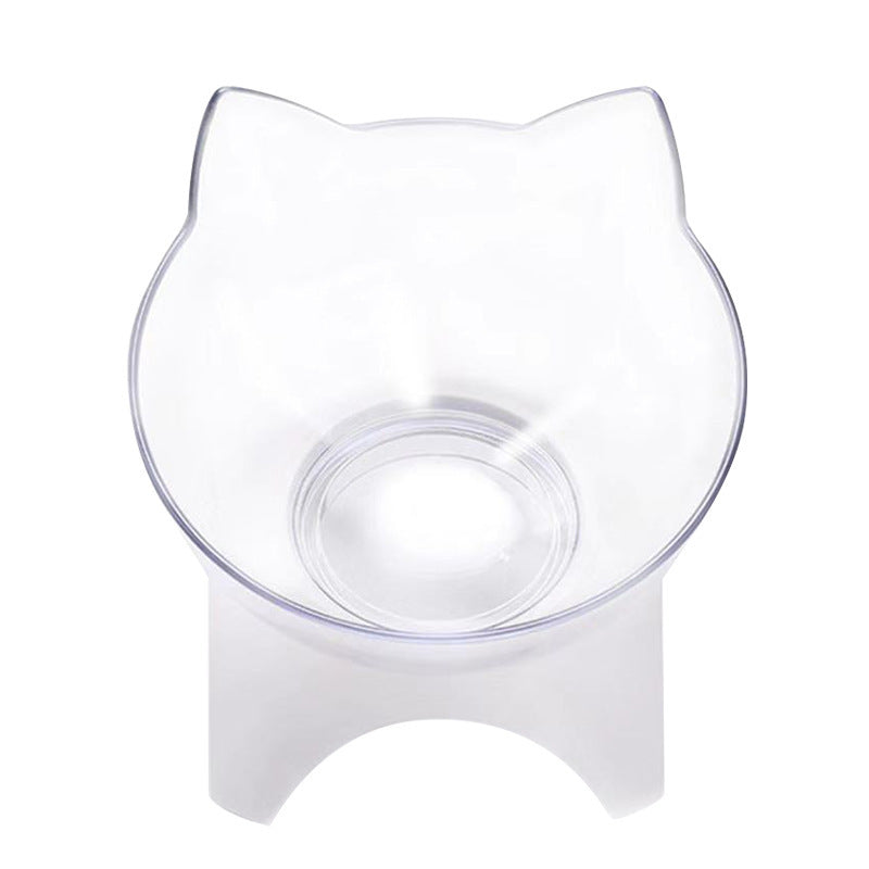 Ergonomic Ceramic Cat Bowl Elevated Whisker-Friendly