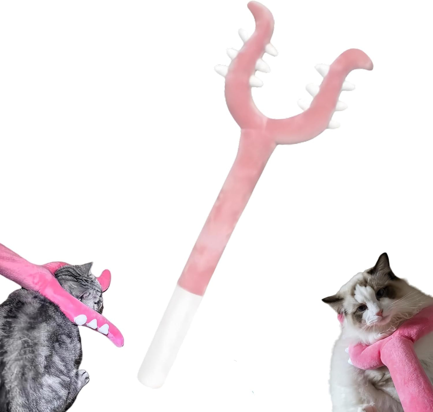 Plush Cat Wand Toy Catch The Naughty Cat Wand Pet Toys